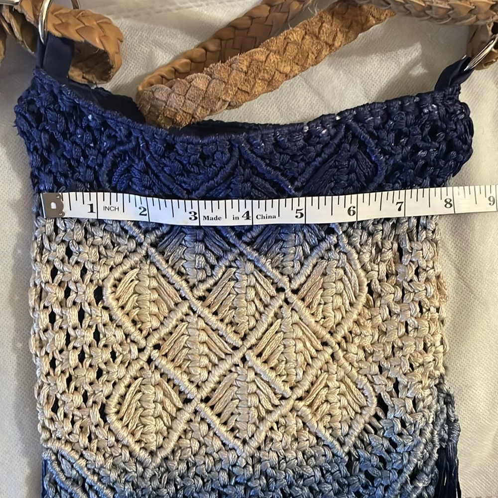 Chico’s fringe crossbody bag - Picture 4 of 7